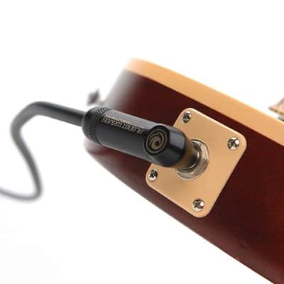Planet Waves American Stage 10' (3m) Cable, 1/4"  Right Angle end to Straight image 2