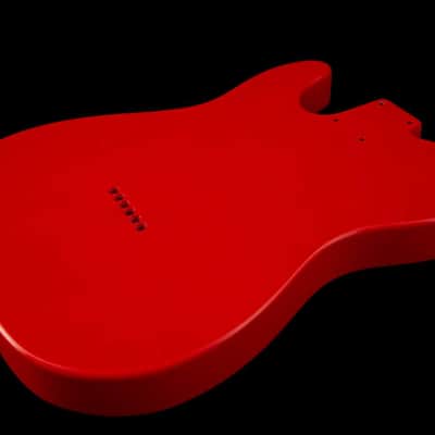 Tone Ninja Tele Body, Alder, Satin Nitro Fiesta Red image 2