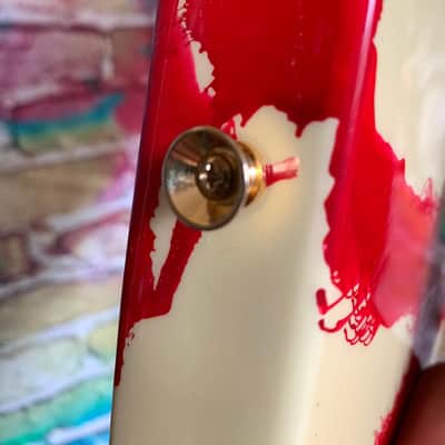 Aria ZZ Custom 1984 - Blood Splatter image 17