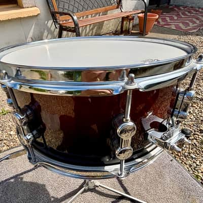 Sonor AQ2 13" x 06" Maple Snare Drum Brown Fade Gloss image 3