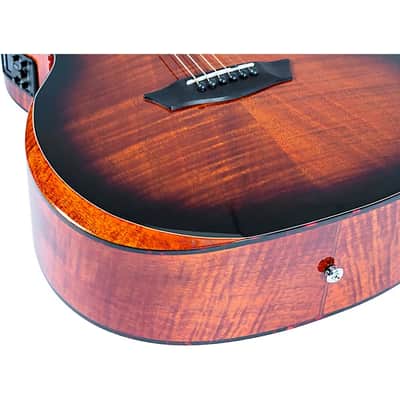 Washburn G12FCE Comfort Series Grand Auditorium Acoustic-Electric Guitar Sunburst image 8