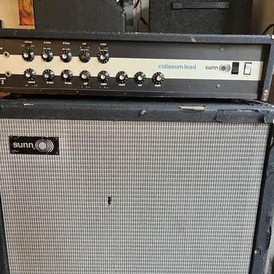 Sunn Coliseum Lead w/ Sunn 4/12” cabinet image 1