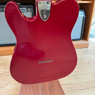 Fender Classic Series 72 Telecaster Thinline 2001 - Candy Apple Red image 5