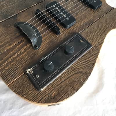 Electric Guitar - Reclaimed Wood and Door Hardware - T-Style - Back Door 063 image 7