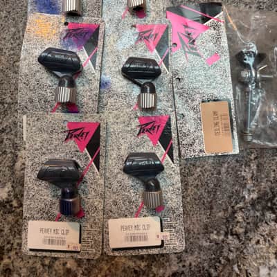 1980s Peavey Microphone Clips Lot, NEW OLD STOCK image 1