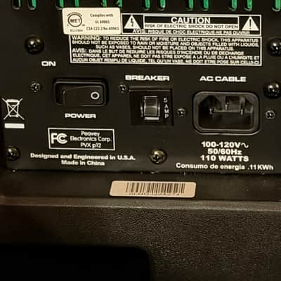 Peavey PVXp 12 Bi-Amplified Powered PA Speaker Enclosure - 800W Peak - Good Condition image 12