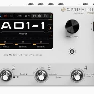 Hotone MP-350 Amp Modeler/Multi-Effects Pedal, 5 Touchscreen, Expression Pedal, Looper, Drum Machine, Acoustic Simulator image 1