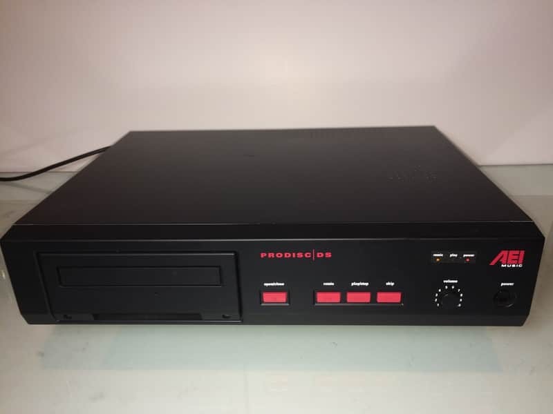 RARE! AEI ProDisc/DS Compact Disc Player & Power Cord (Plays Proprietary & CD) image 1