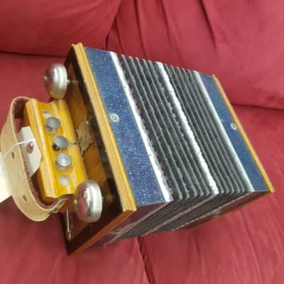 Hand Made Saratovskaya Garmonika Russian Button Accordion Made by Gypsys image 1