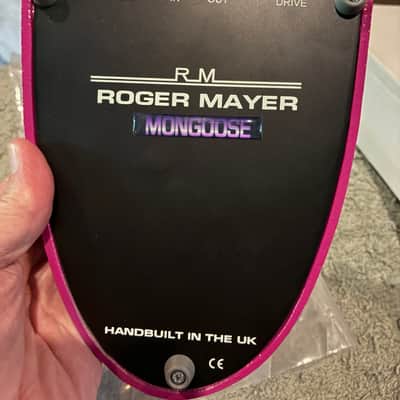 Roger Mayer Mongoose Rocket Series Fuzz late 90s - Pink New, Old Stock in box & plastic bag image 2