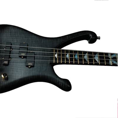 Warwick Stuart Zender Signature 4-String Bass - Nirvana Black Oil Finish image 4