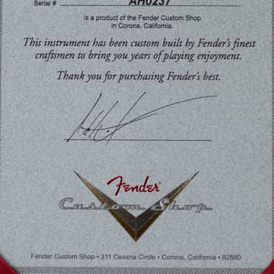 New Fender Custom Shop Andy Hicks Masterbuilt '64 Fat Strat Journeyman Sherwood Metallic #AH0237 image 10