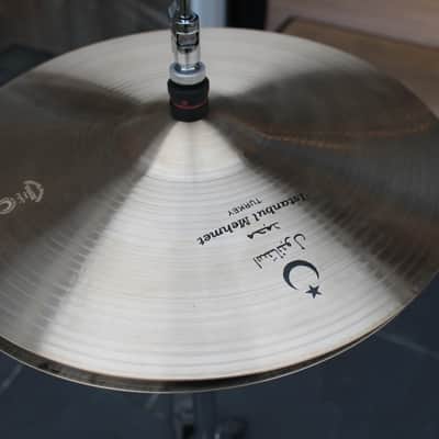 Istanbul Mehmet 14" Nostalgia Hi-Hat Cymbals (Pair) 2010s - Traditional image 12