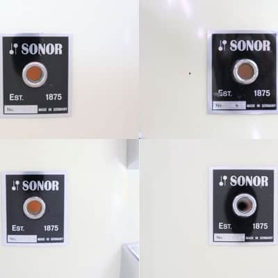 Vintage Sonor Phonic 22BD 13 14TT 16FT 1980s - White-based covering image 5