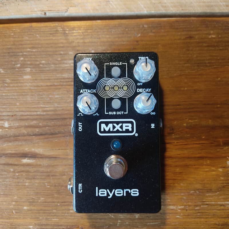 MXR M307 Layers Pedal 2024 - Present - Black Sparkle image 1