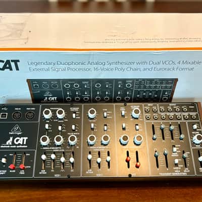 Behringer Cat Duophonic Analog Synthesizer 2020 - Present - Black