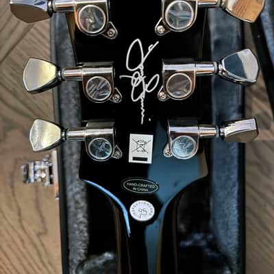 Epiphone Ltd. Ed. Tony Iommi Signature SG Custom 2019 Ebony w/ Gibson USA Iommi Pickups & Original Case image 3