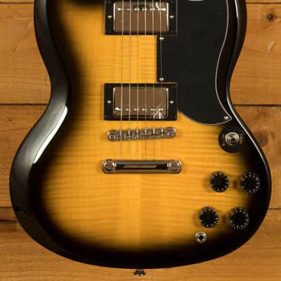 Epiphone SG Tribute Plus | Vintage Sunburst image 9