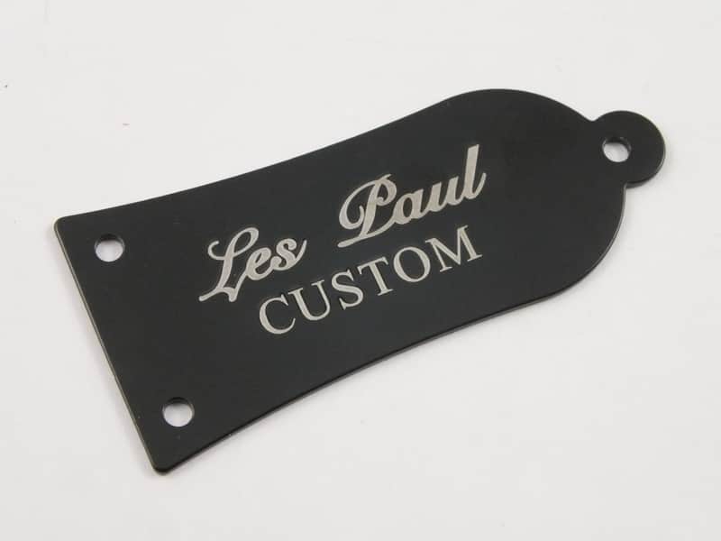 2024 Guitars Electric Ltd Truss Rod Cover Black Metal