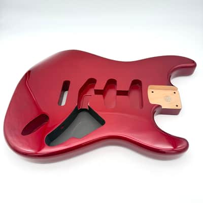 HooDoo Stratocaster Body Alder Metallic Red hsb6555 Bild 2