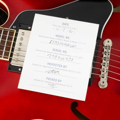 Gibson Modern Collection ES-335 Satin 2020 Satin Cherry image 23