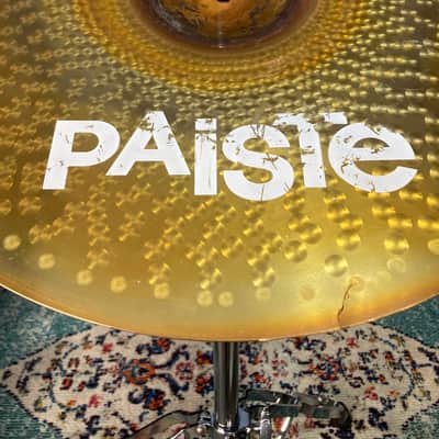 Paiste Scott Rockenfield's Queensrÿche, 19" Rude, 2002 Crash/Ride, Cracked, Autographed! (#5) 1990s image 17