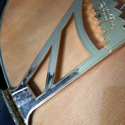 D'Angelico Left Handed Premier EXL-1 Hollow Body Electric Guitar- Nature - Nature / Blonde image 14