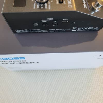 Boss RV-200 Reverb 2023 - Present - Black image 5