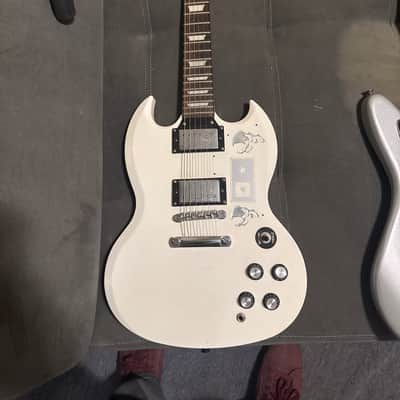 Epiphone G-400 Les Paul (SG) 1999 - 2012 - Alpine White image 2