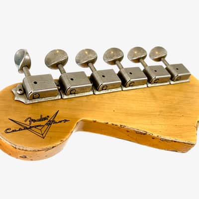 Fender Stratocaster 64 L-Series Heavy Relic Custom Shop 2025 Blue Burst image 15