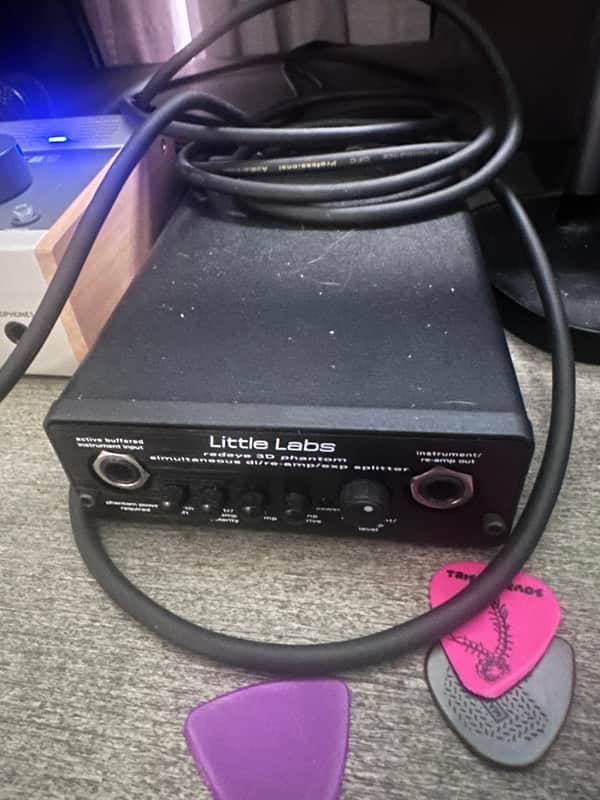 Little Labs Redeye 3D Phantom Direct Box & Re-amplifier 2010s - Black image 1