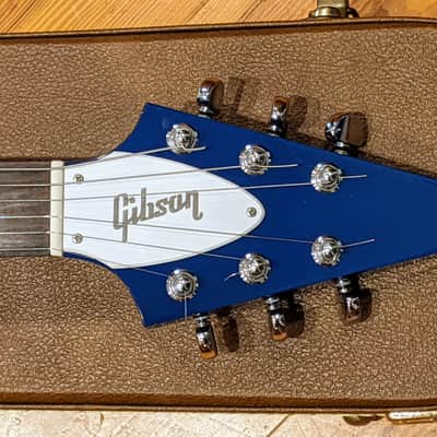 Gibson 1999 Flying V98 Hard Rock Limited 1 of 25 Blue Guitar w/OHSC & Shirt, RARE, EXC Condition! image 7