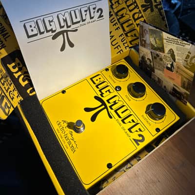 Electro-Harmonix / JHS Third Man Hardware Big Muff 2 Dual Op-Amp Fuzz 2026 - Yellow image 7