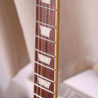Custom Master Build By Mr. Ichiroh Shimano Japan MIJ Gpoint Les Paul Flamed Chery Sunburst guitar, Burst 59 replica, #197 out of 350 image 3