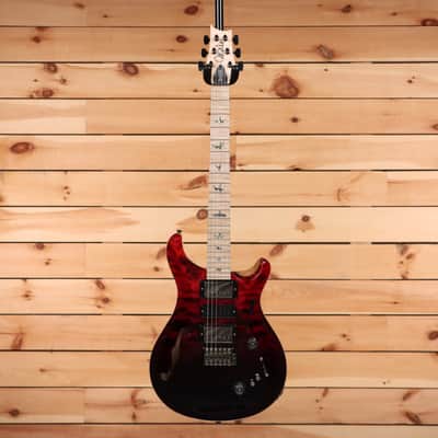Paul Reed Smith Special 22 Semi-Hollow Wood Library - Fire Red to Grey Black Fade-24 0391763 image 4