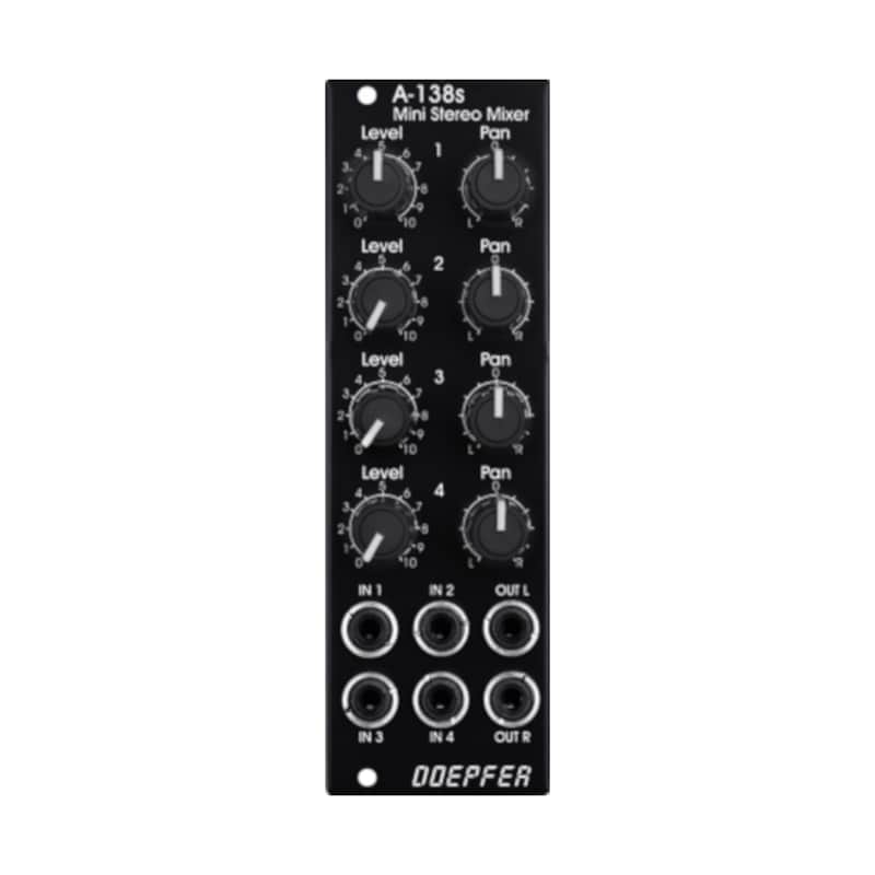 Doepfer Doepfer A-138SV Eurorack Stereo Mixer Module (Vintage ...
