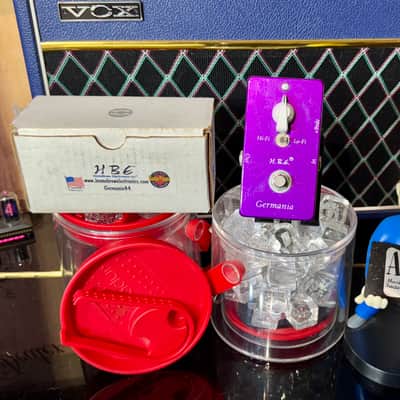 HBE Home Brew Electronic GERMANIA 44 LIMITED EDITION 2005 - METALLIC PURPLE TREBLE BOOSTER image 3