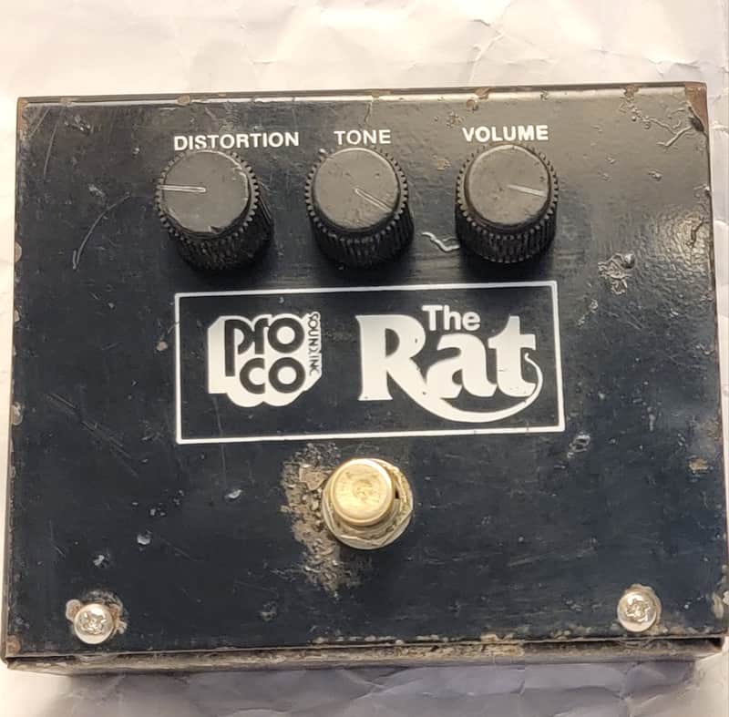 Vintage ProCo Big Box Rat V1 Distortion Pedal - $685.00