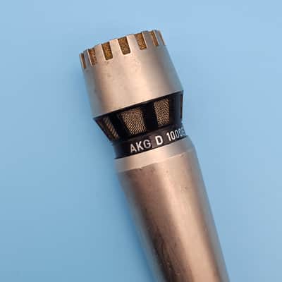 ☆Vintage 1970s AKG D1000E Dynamic Microphone - New Foam & Replacement Capsule Inside image 2