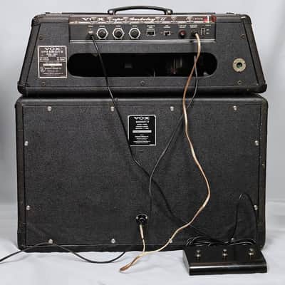 Vox V1083 Berkeley III Super Reverb 2-Channel 35-Watt 2x10" Piggyback Guitar Amp 1969 - 1970 - W/ New MOX V42 Pedal image 12