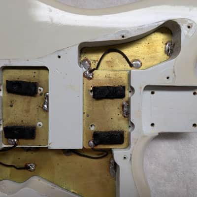 Authentic 1965 Fender JAZZMASTER Body with Vintage Parker BODY-GUARD Shield image 2