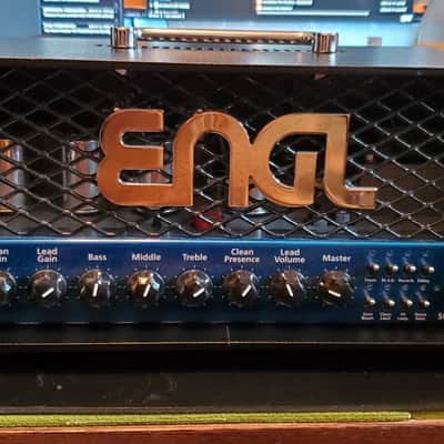 Engl E658 Steve Morse Signature 20 2-Channel 20-Watt Guitar Amp Head 2024 - Present - Blue / Black image 3
