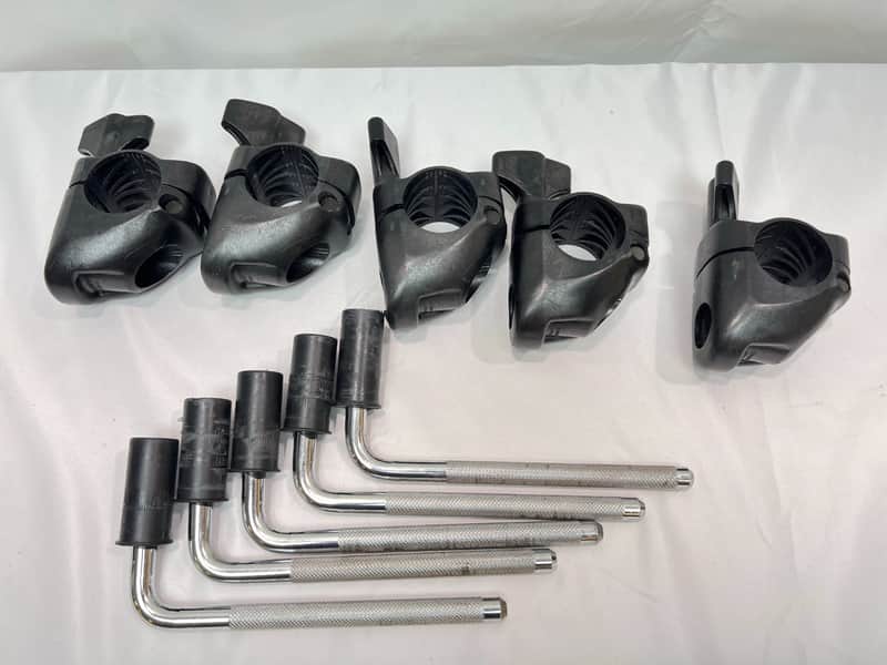 Roland MDH-10U V-Drum Cymbal Rack Clamp MDH10U Mount L-Rod FIVE PACK image 1