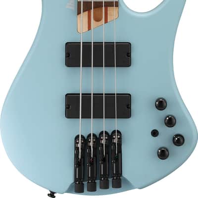 Ibanez EHB Ergonomic Headless Bass 4 String - Purist Blue Matte (EHB600PRM) image 8