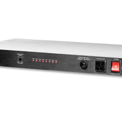 ART PS8-II | Eight recept Power Sequencer w/ adjustable sequence delay, front panel LED indicators, EMI & RFI filtering. New with Full Warranty! image 1