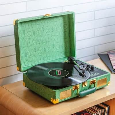 Crosley RSD Cruiser Plus Turntable - Wicked Movie Edition- 3-Speed Bluetooth- Elphaba Green image 6