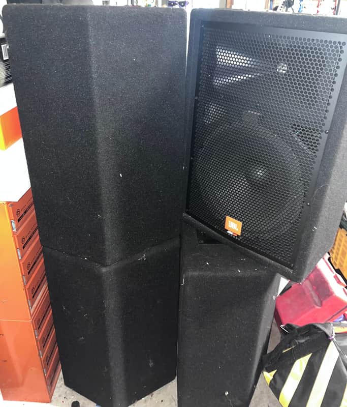 JBL/Yamaha JRX100 EMX212s 2010’s - Black image 1