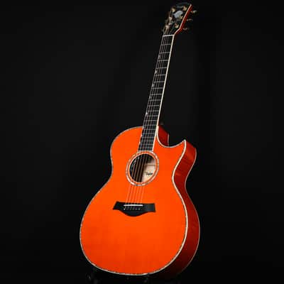 Taylor Doyle Dykes Signature Model w/ Sitka Spruce Top & Big Leaf Maple Back and Sides Acoustic/ Electric- Translucent Orange 2026 (1203096085) image 9