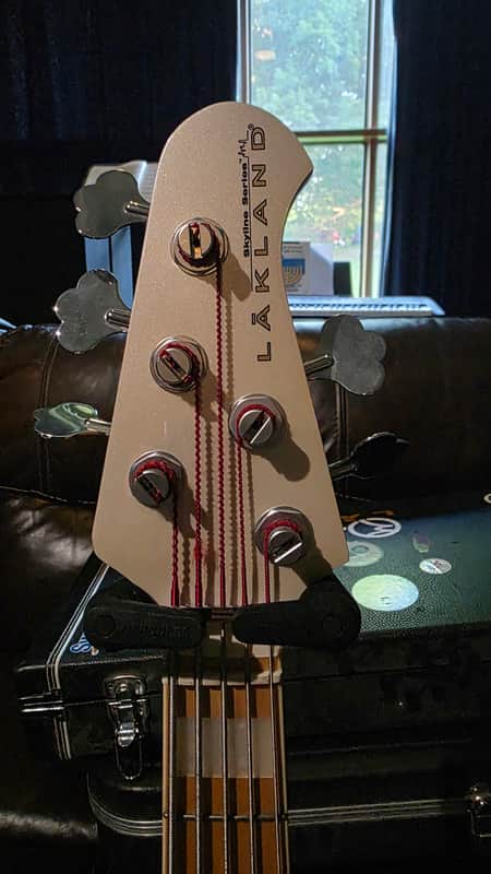 Lakland Darryl Jones 5 (DJ-5) Chisonic 2010's - Pearl White image 1