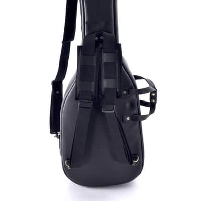 Guitar Gig Bag - DOUBLE Fender Stratocaster & Telecaster - Leather - Glenn Cronkhite image 2